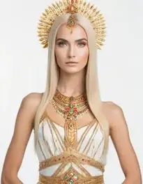 Goddess Costume Female face swap
