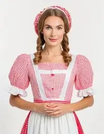 Milkmaid Fancy Dress face swap