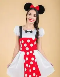 Mickey Mouse Dress For Adults face swap