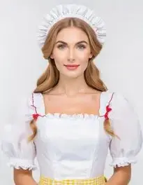 Milk Maid Outfit face swap