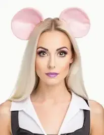 Mouse Halloween Costume Woman face swap
