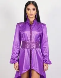 Purple Rain Costume Female face swap