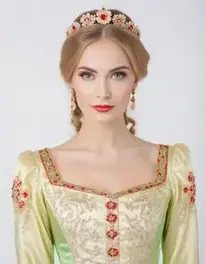 Russian Fancy Dress Female face swap