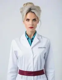 Woman Mad Scientist face swap