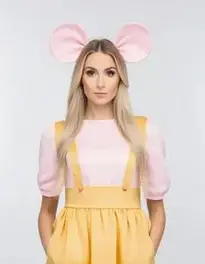 Woman Mouse face swap