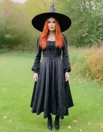 Woman Witch face swap