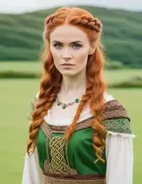 Celtic Outfits Female face swap