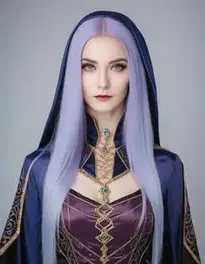 Dark Sorceress Cosplay face swap