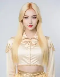 Cosplay Blonde face swap