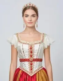 European Costume For Female face swap