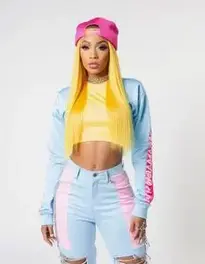 Female Rapper Fancy Dress face swap