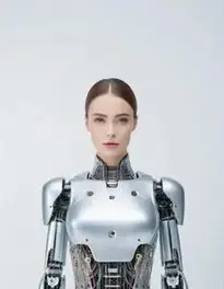 Female Robot face swap
