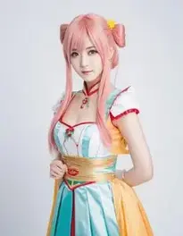 Female Yoru Cosplay face swap
