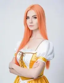 Katrina Van Tassel Cosplay face swap