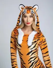 Tiger Costume For Adults face swap