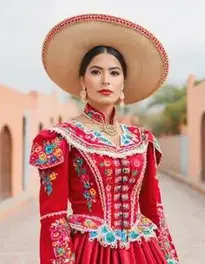 Mariachi Costume Female face swap