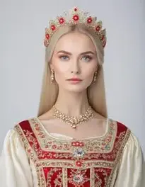 Russian Costume Female face swap