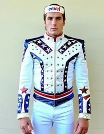 Evel Knievel face swap