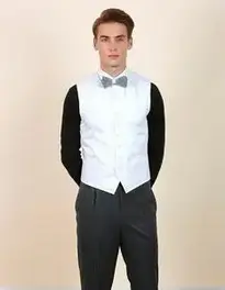 Fancy Waiter Outfit face swap