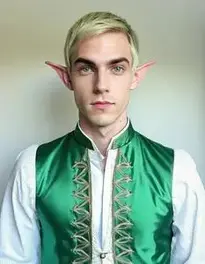 Elven Cosplay Male face swap