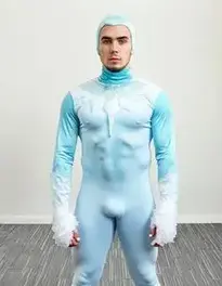 Ice Man Cosplay face swap