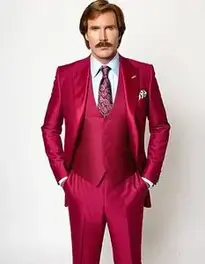 Ron Burgundy Suit face swap