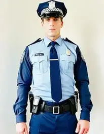 Police Fancy Dress Men face swap