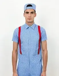 Simple United Nation Costume For Male face swap
