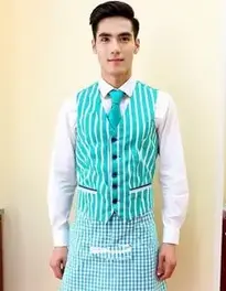Waiter Cosplay face swap