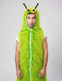 Caterpillar Fancy Dress face swap