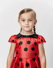 Childrens Ladybird Fancy Dress face swap