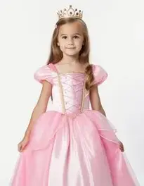 Childrens Princess Fancy Dress face swap