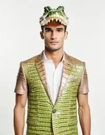 Crocodile Fancy Dress face swap