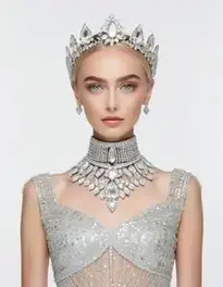 Diamond Fancy Dress face swap