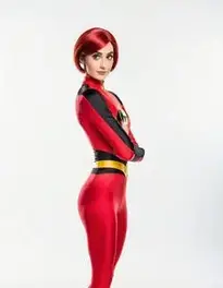 Elastigirl Fancy Dress face swap