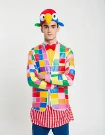 Elmer Fancy Dress face swap