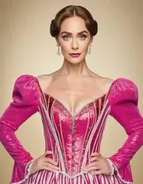 Greatest Showman Fancy Dress Woman face swap