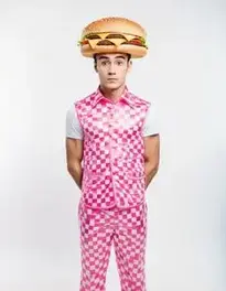 Junk Food Fancy Dress face swap