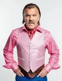 Meatloaf Fancy Dress face swap
