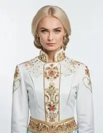 Russian Fancy Dress Female face swap