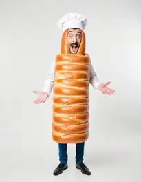 Sausage Roll Fancy Dress face swap