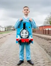 Thomas The Tank Engine Fancy Dress face swap