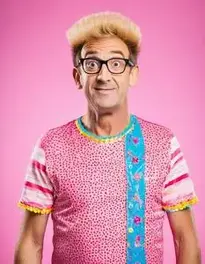 Timmy Mallett Fancy Dress face swap