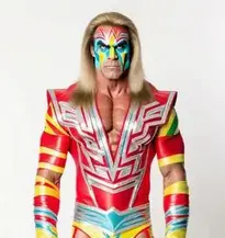 Ultimate Warrior Fancy Dress face swap