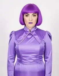 Violet Beauregarde Fancy Dress face swap