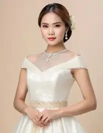 Womens Filipiniana Gown Dress face swap