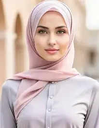 Womens Hijab Dress face swap