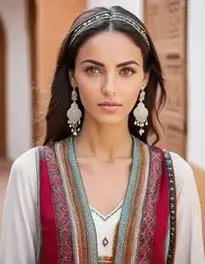 Womens Moroccan Clothing face swap