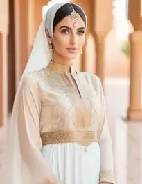 Woman Arabic Outfit Dress face swap