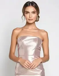 Woman Night Party Outfit Dress face swap